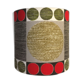 Abat-jour start, tissu vintage