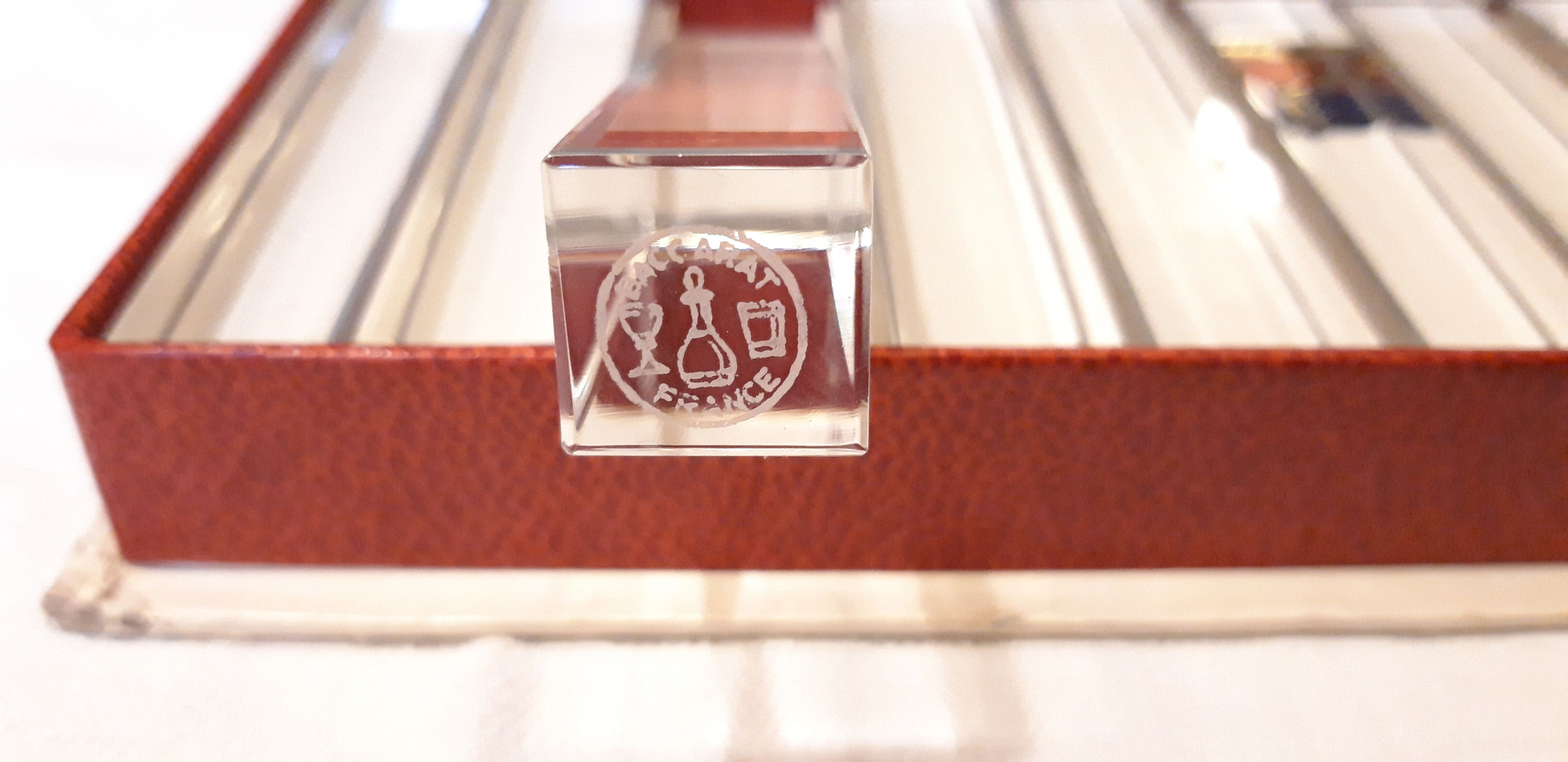 Porte couverts cristal Baccarat