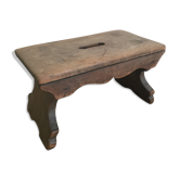 Small bench, authentic, artisanal production