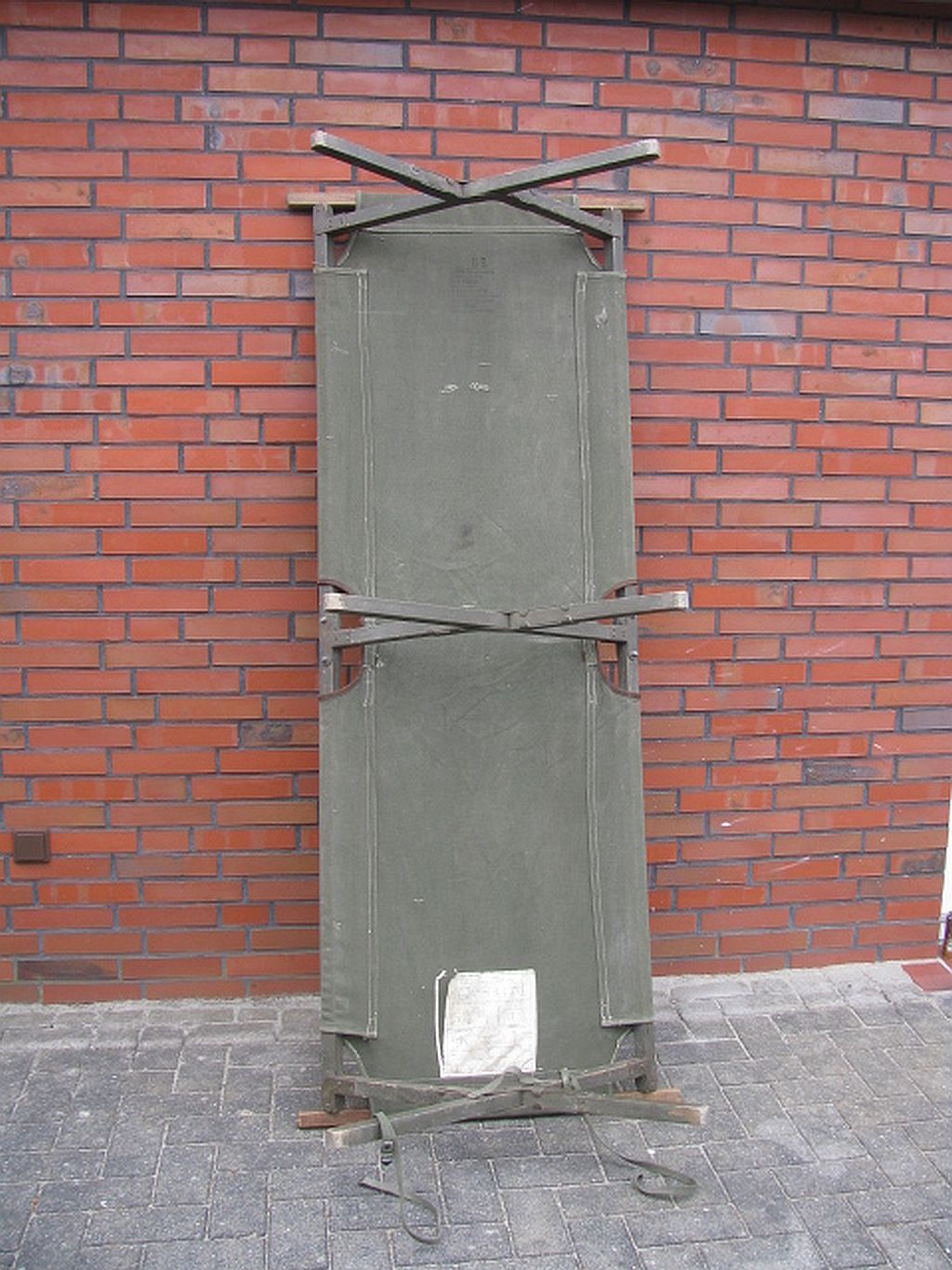 Us army military folding bed, 1950s