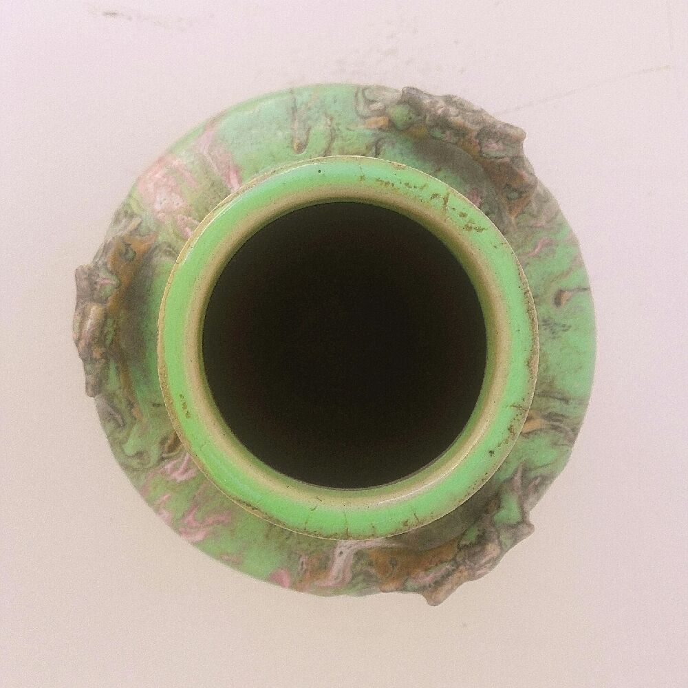 Vase en grès Puisaye Alfred Lebret art déco