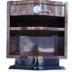 Art Deco Bedside Table in Varnished Rosewood