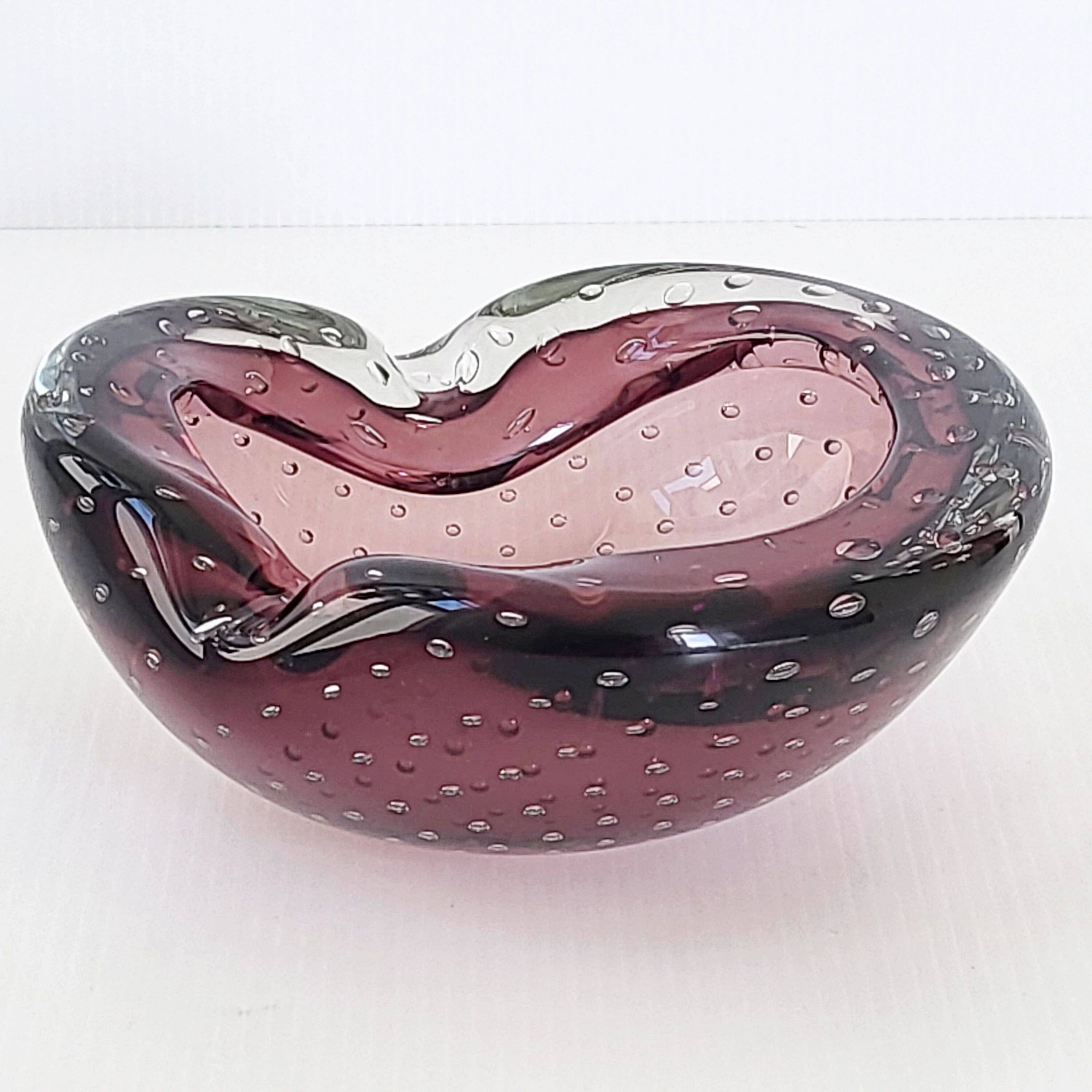 Vintage pocket tray in Murano 1960