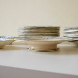 FT Badonviller earthenware Dinnerware model Colbert