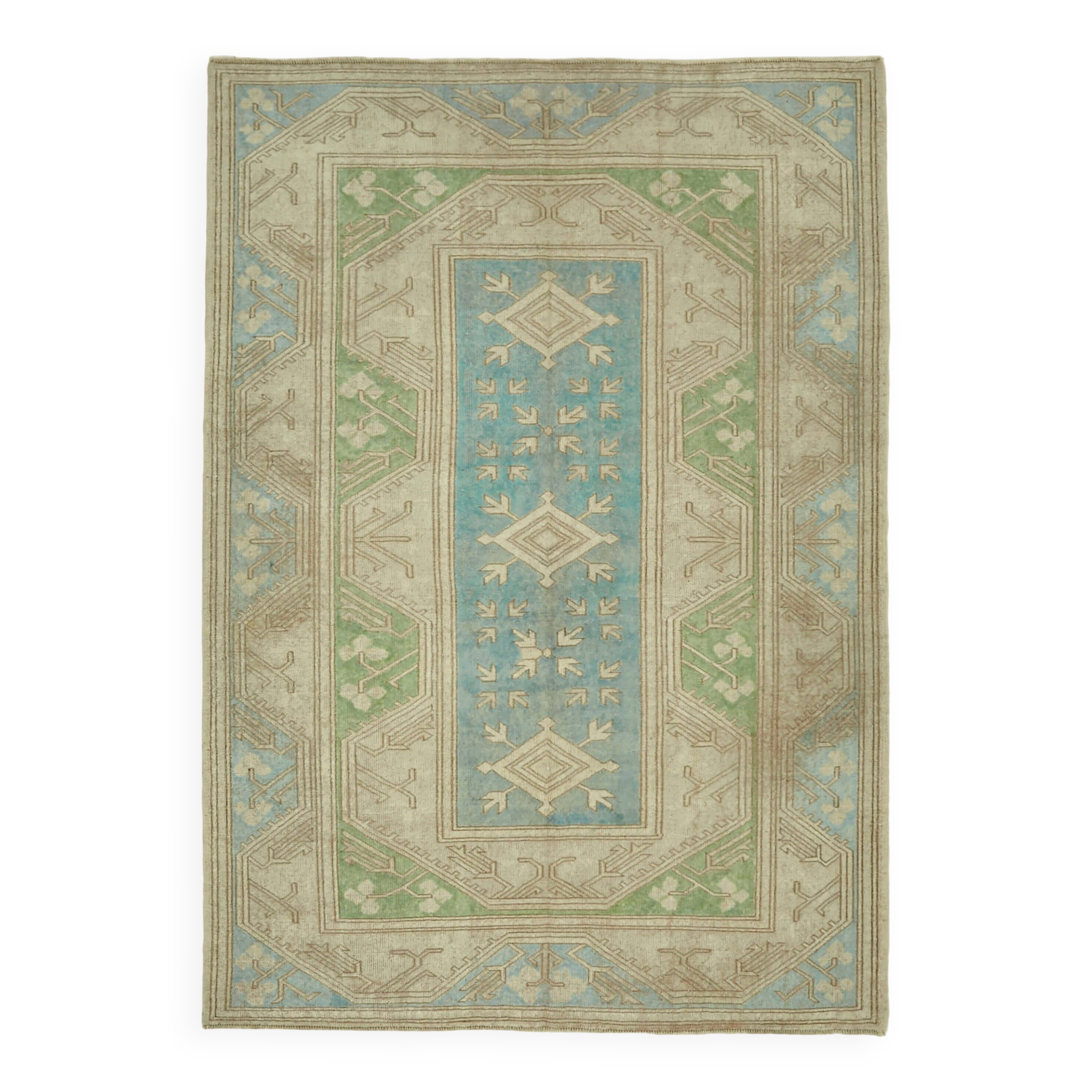 Turkish Vintage Anatolian Rug 169 cm x 242 cm