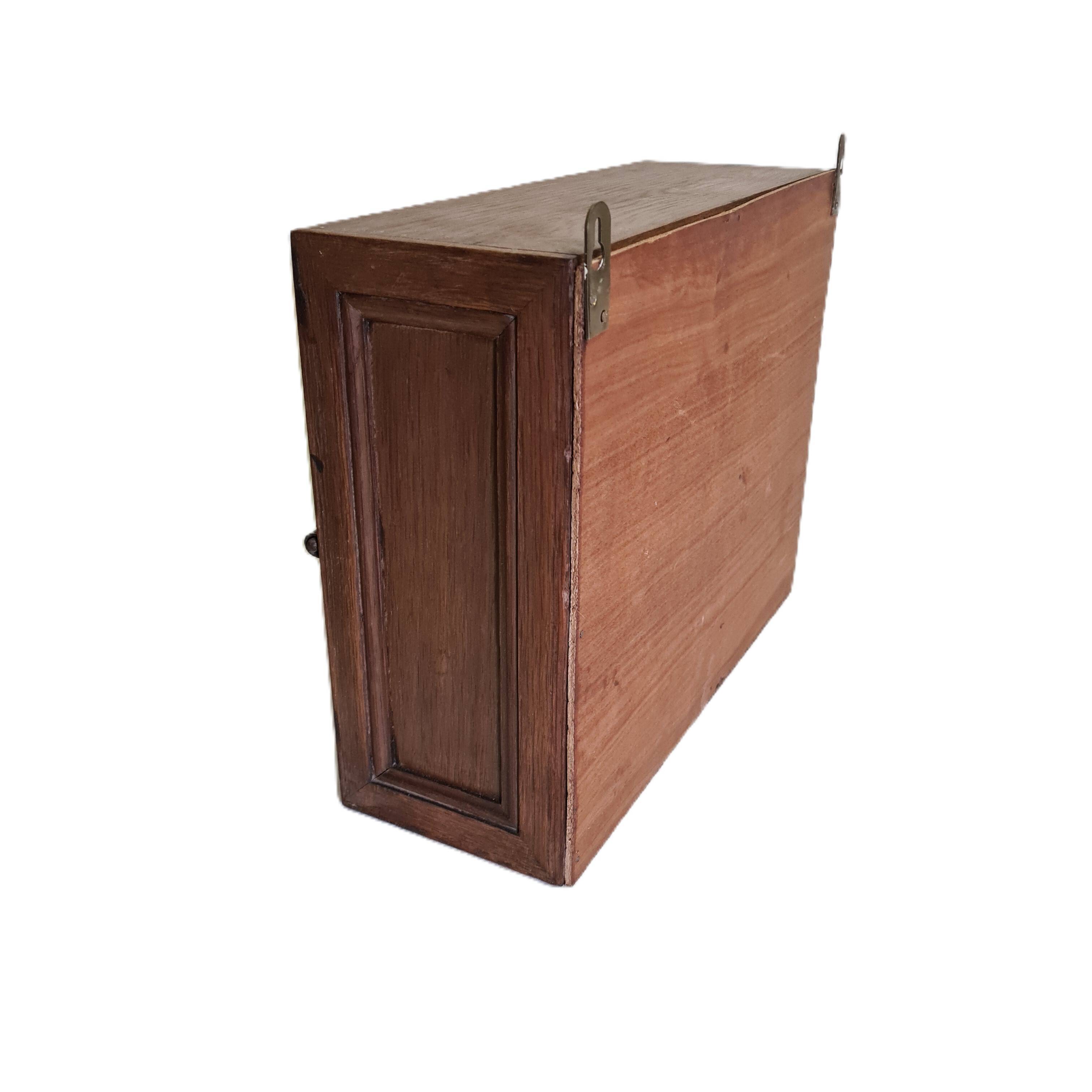 French Oak Display Cabinet, 1st Half 20th Century