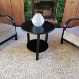 Round tripod art deco coffee table
