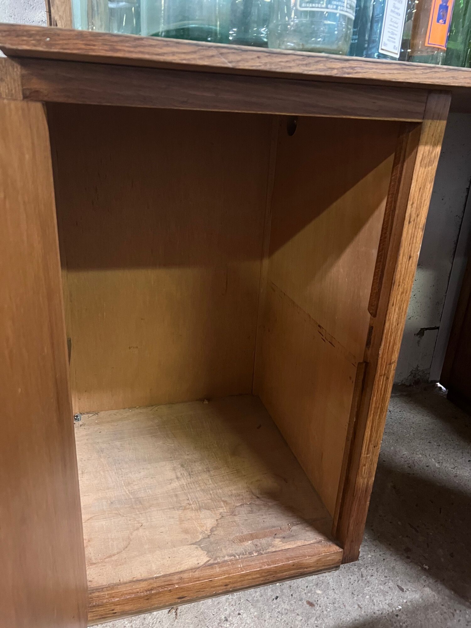 Vintage desk / writing table Old wooden desk 158 x 60 x 80 h