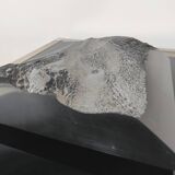 Black marble sculpture