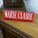 Enamelled plate "Marie-Claire"