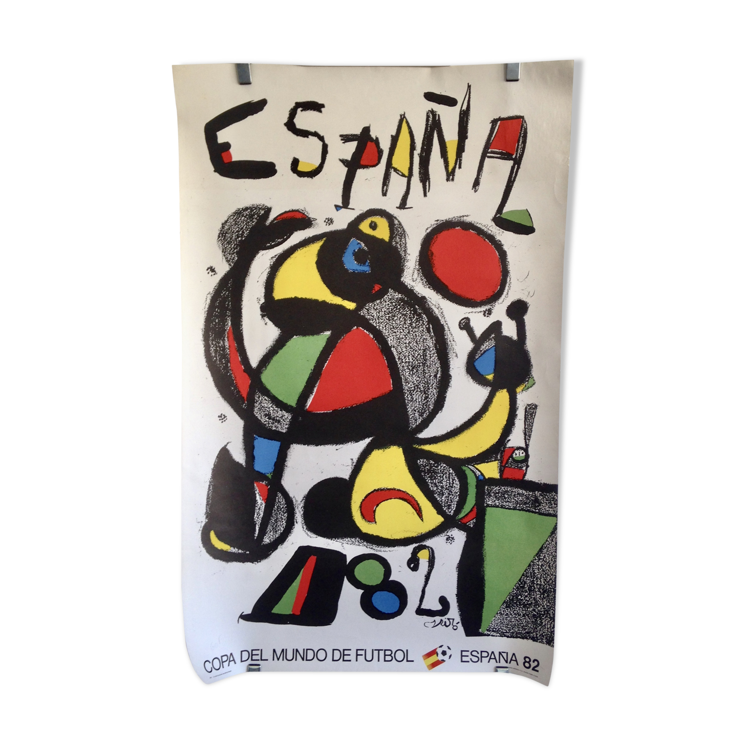 Miro 1982 Spain World Cup poster