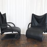 Set 2 Zen Armchairs by Claude Brisson, published by Ligne Roset