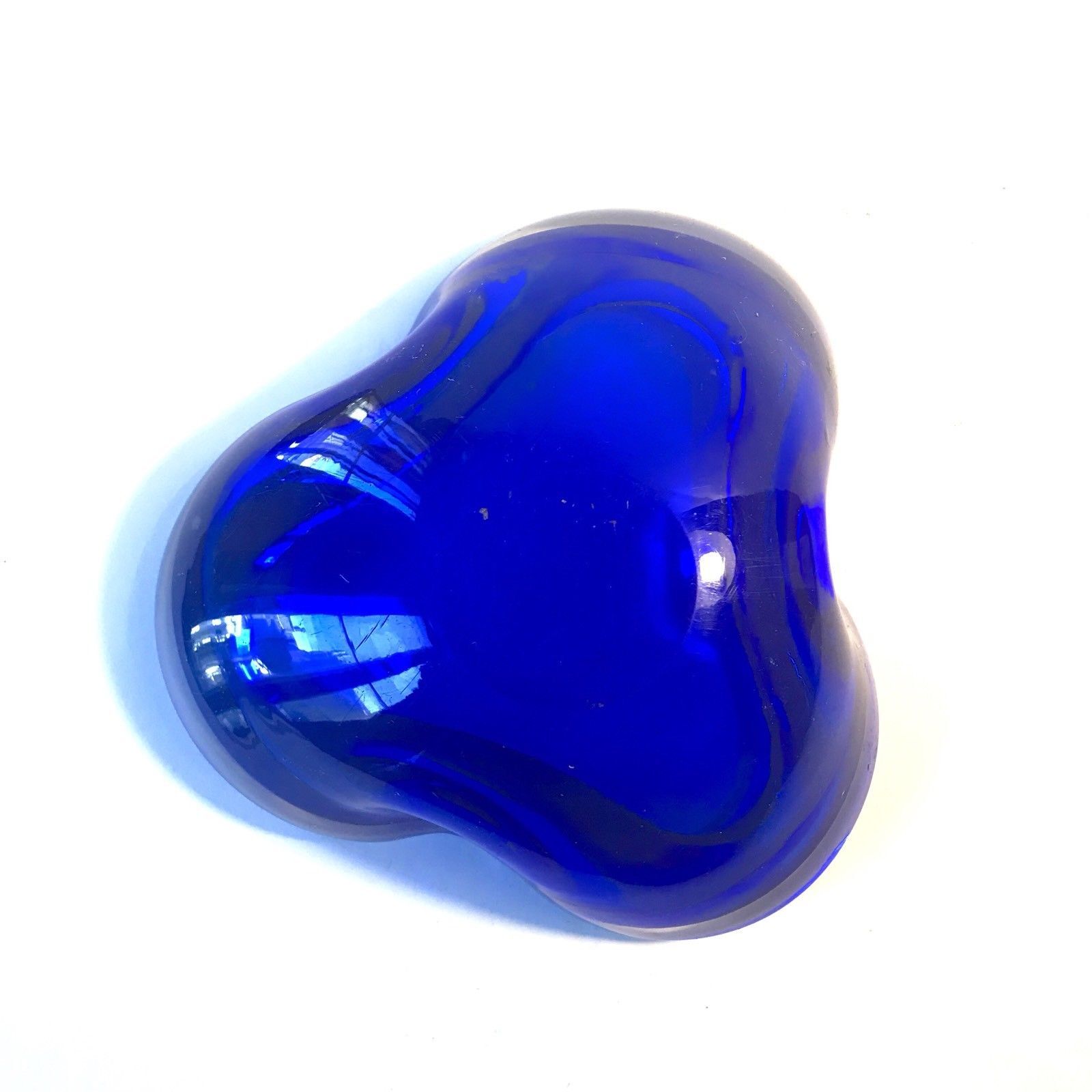 Empty blue murano pocket