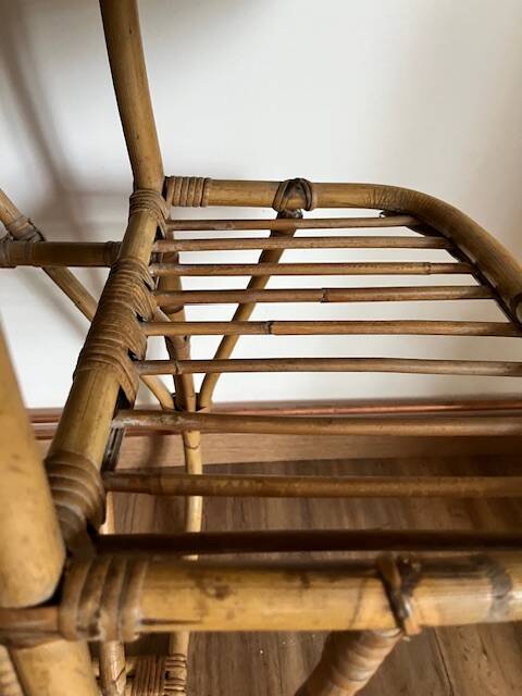 Rattan desk