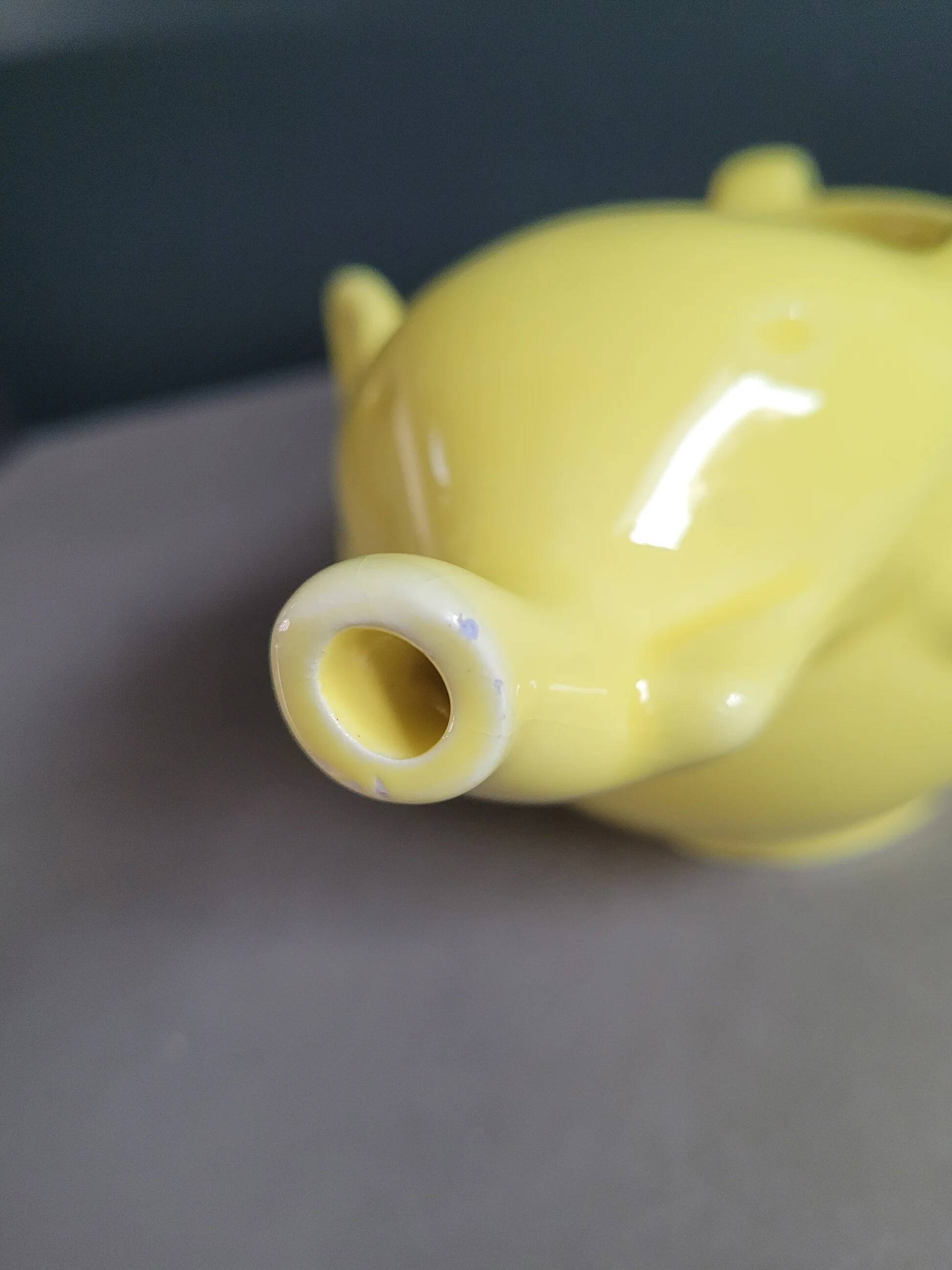 Vintage porcelain elephant teapot