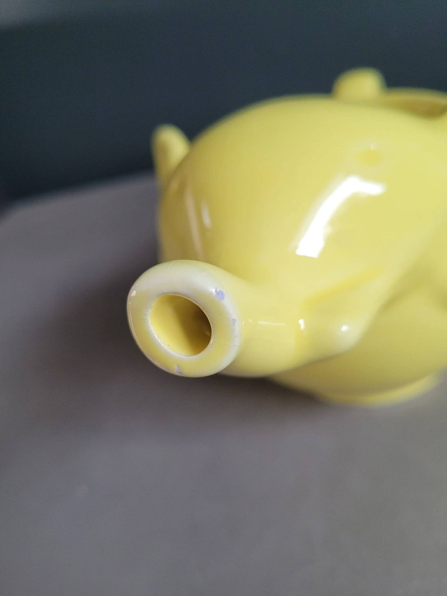 Vintage porcelain elephant teapot