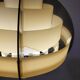 Sculptural suspension attributed to Fleming Brylle and Preben Jacobse