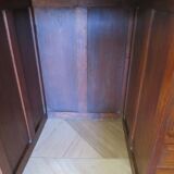 Retro-Desk / counter-American cylinder-mesh oak-1920s/40s
