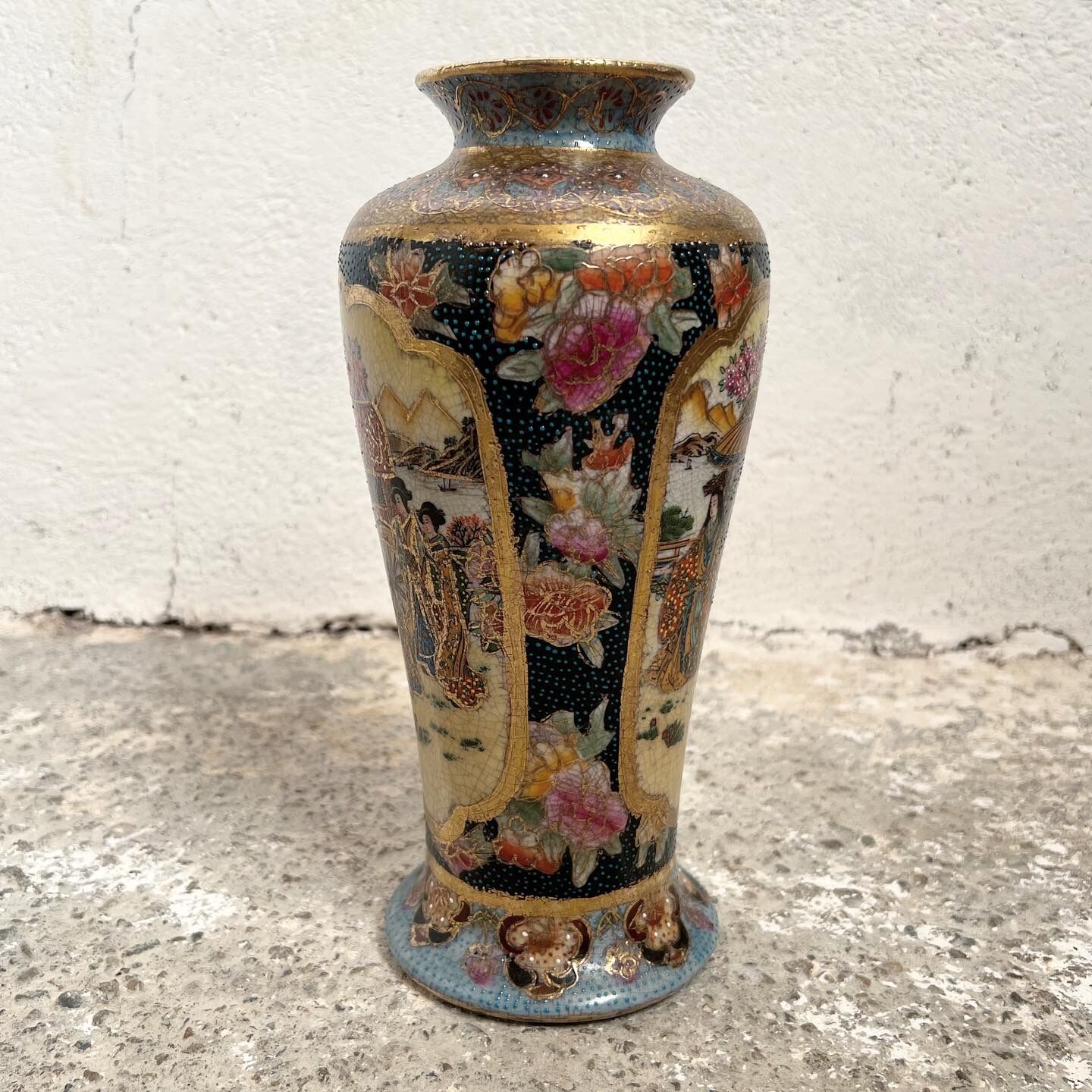 Satsuma Chinese porcelain vase XXth
