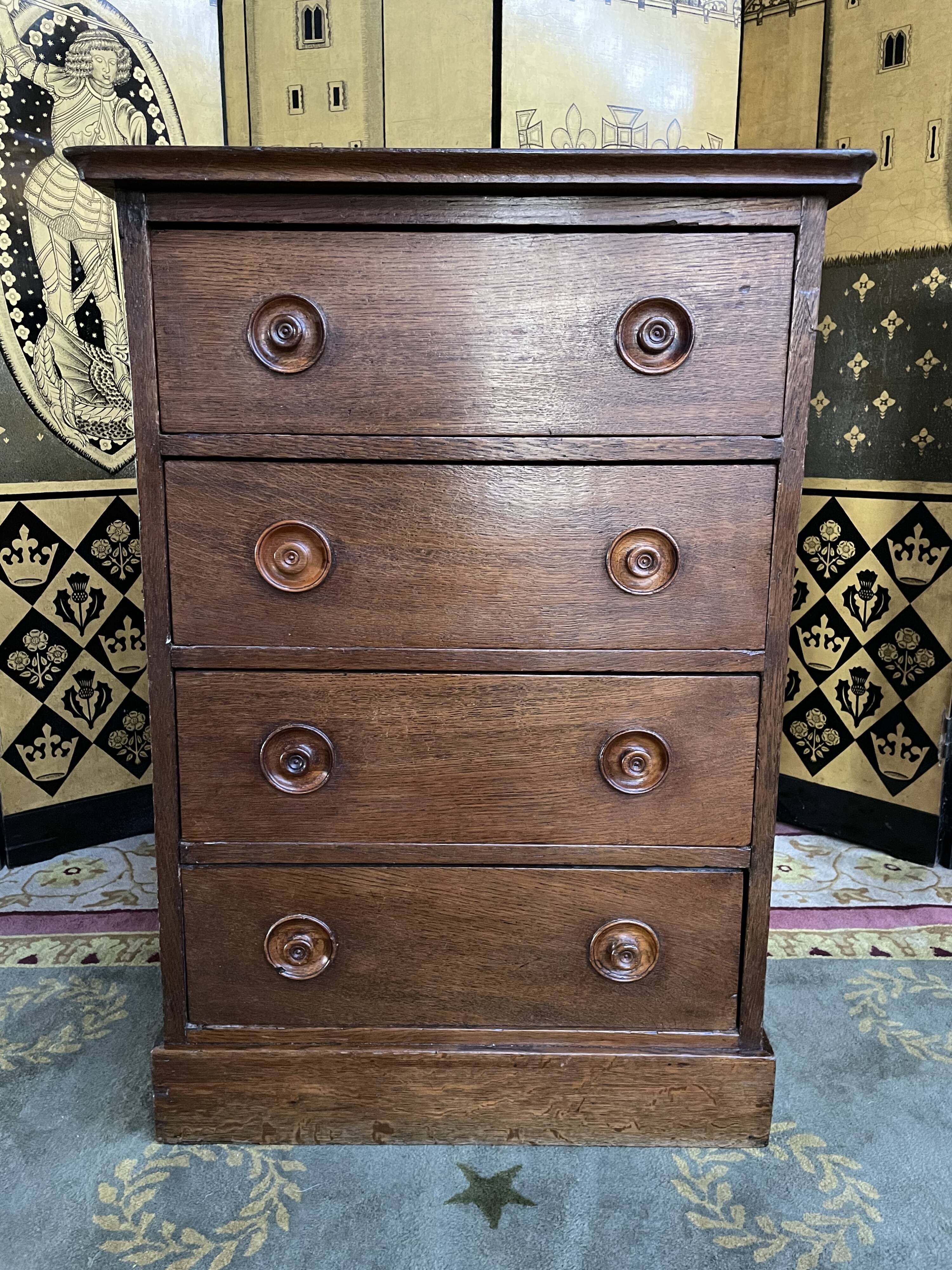 Chest of drawers Louis Philippe oak 19th