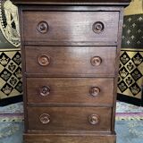 Chest of drawers Louis Philippe oak 19th
