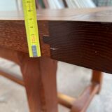 Table de ferme avec 2 bancs