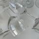 15 antique glasses mismatched
