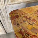 Louis XV style commode in red lacquer from the 1900s.