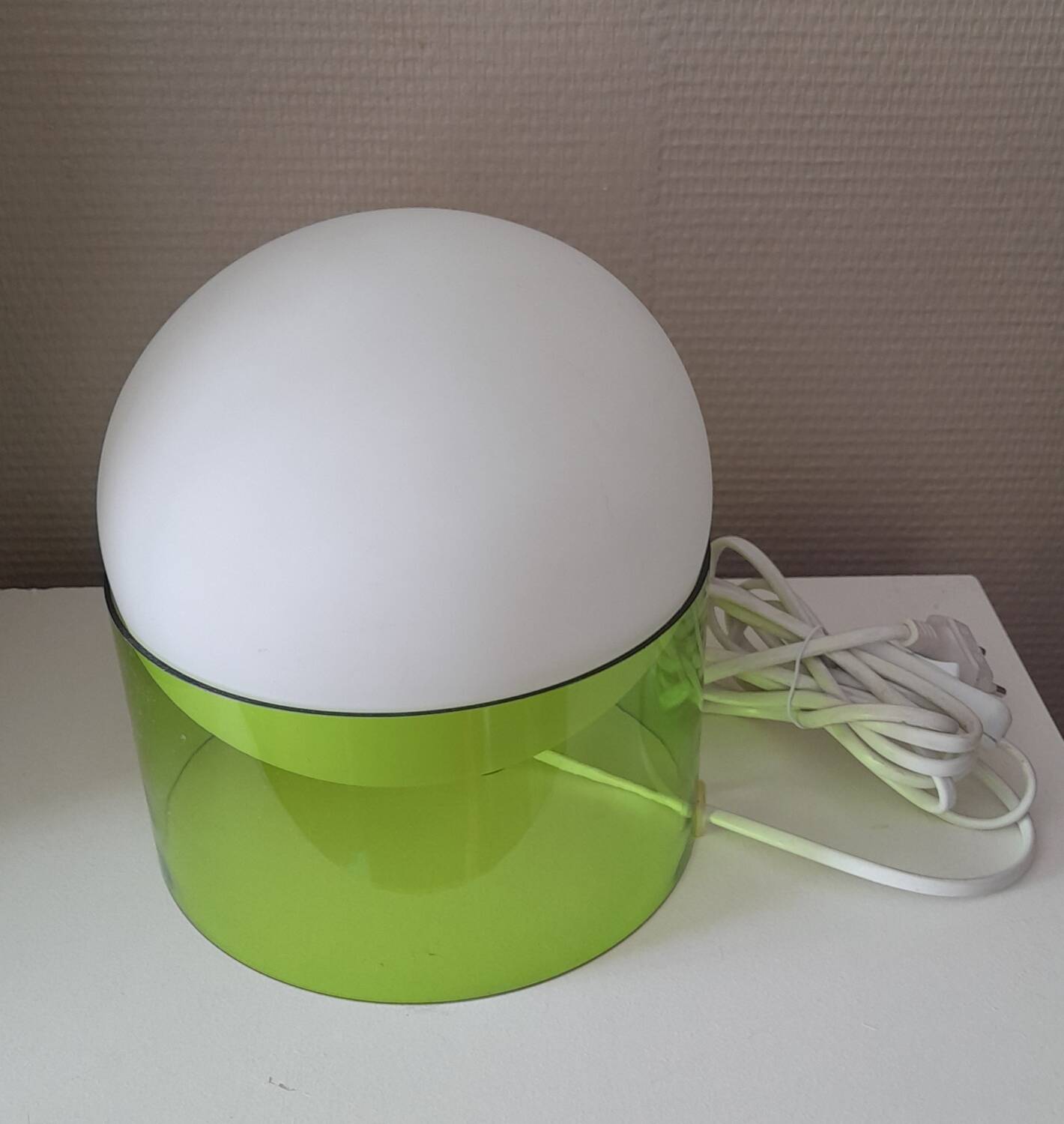 Lampe globe space age Ikea vintage 90'