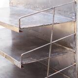 Industrial metal floor