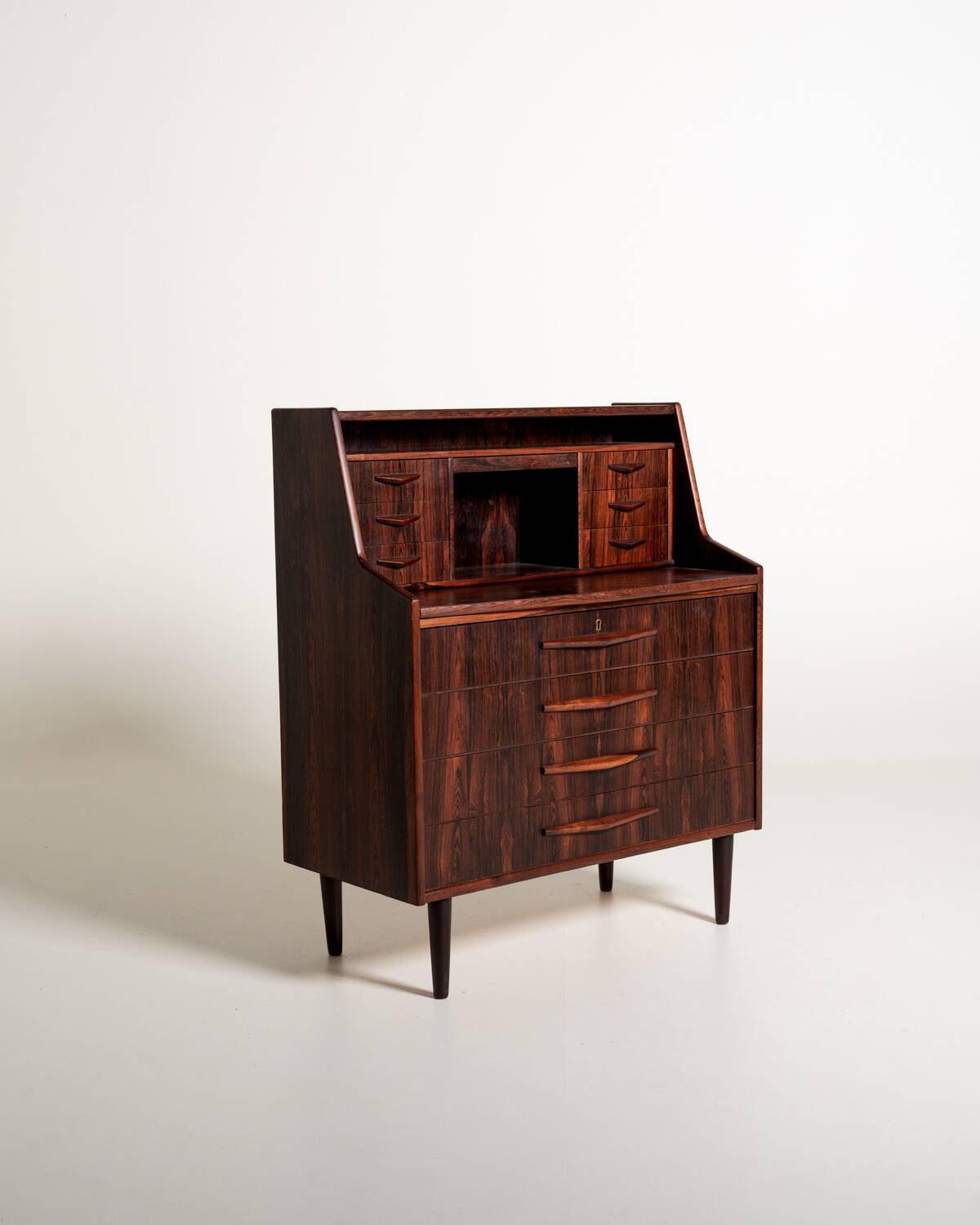 Danish rosewood secretary, 1950s/1960s