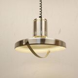 Vintage hanging lamp adjustable in height, 1970s