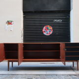 Swedish walnut sideboard  of Royal Board 1960s