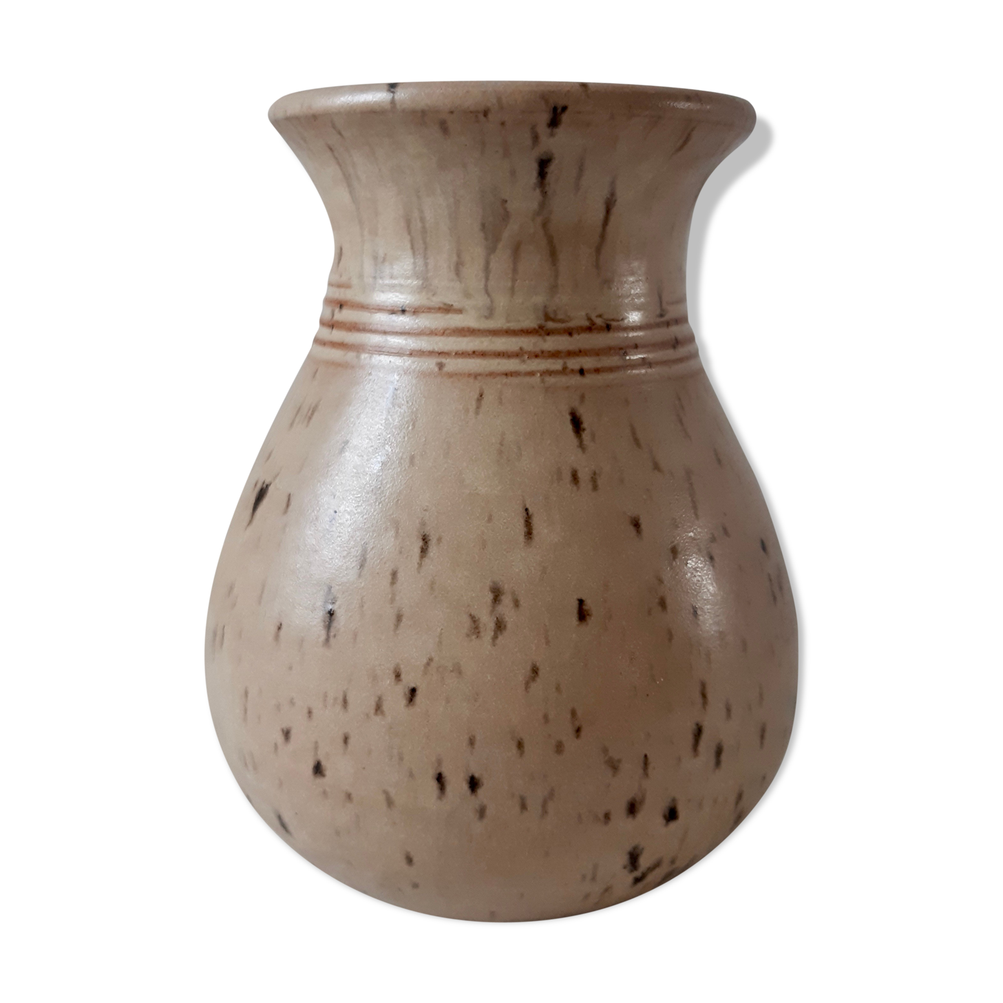 Vintage sandstone pot / vase