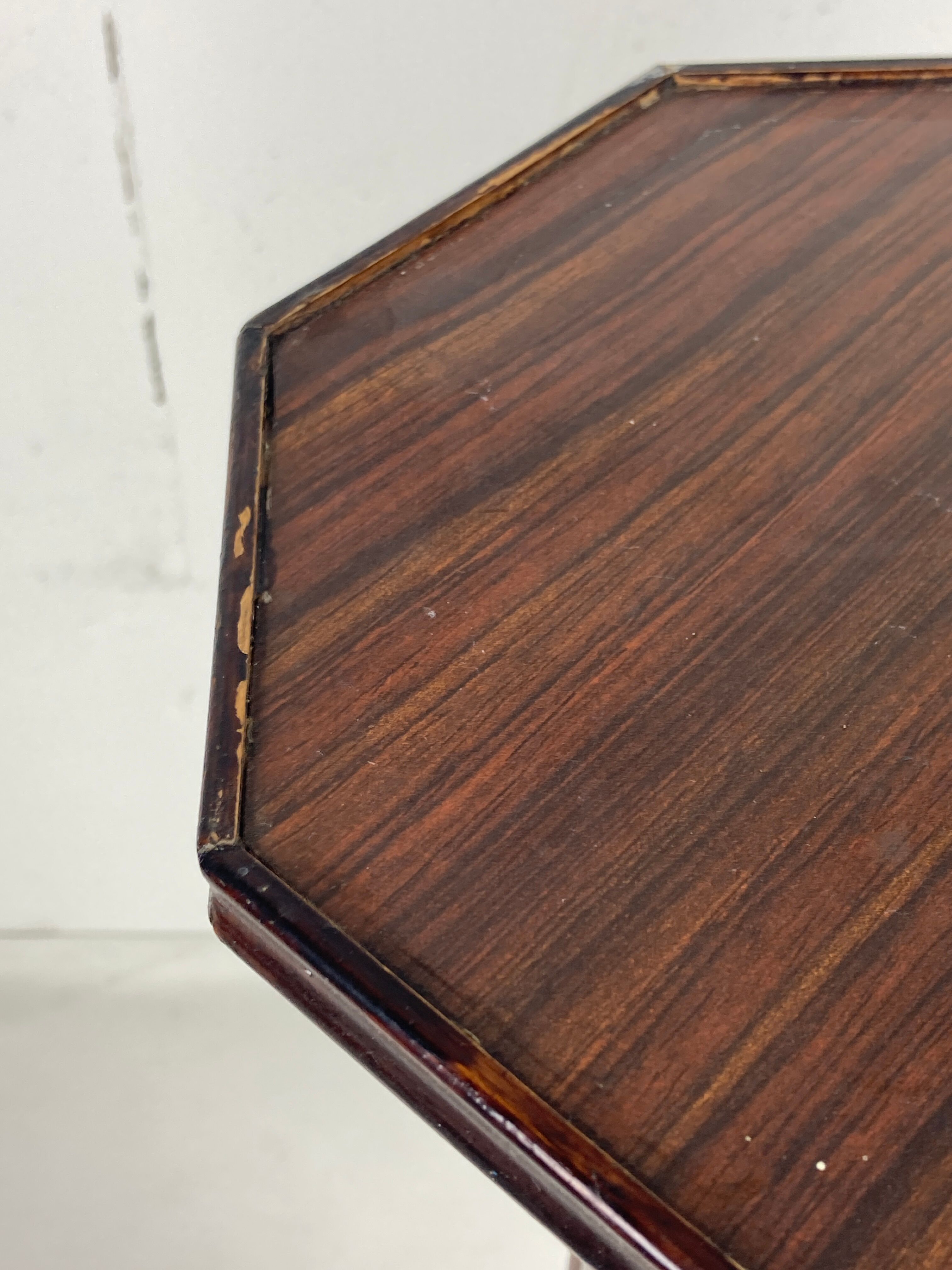 Dutch Art Deco Amsterdam School pedestal or plant stand, 1920s