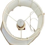 Antique alabaster floor lamp