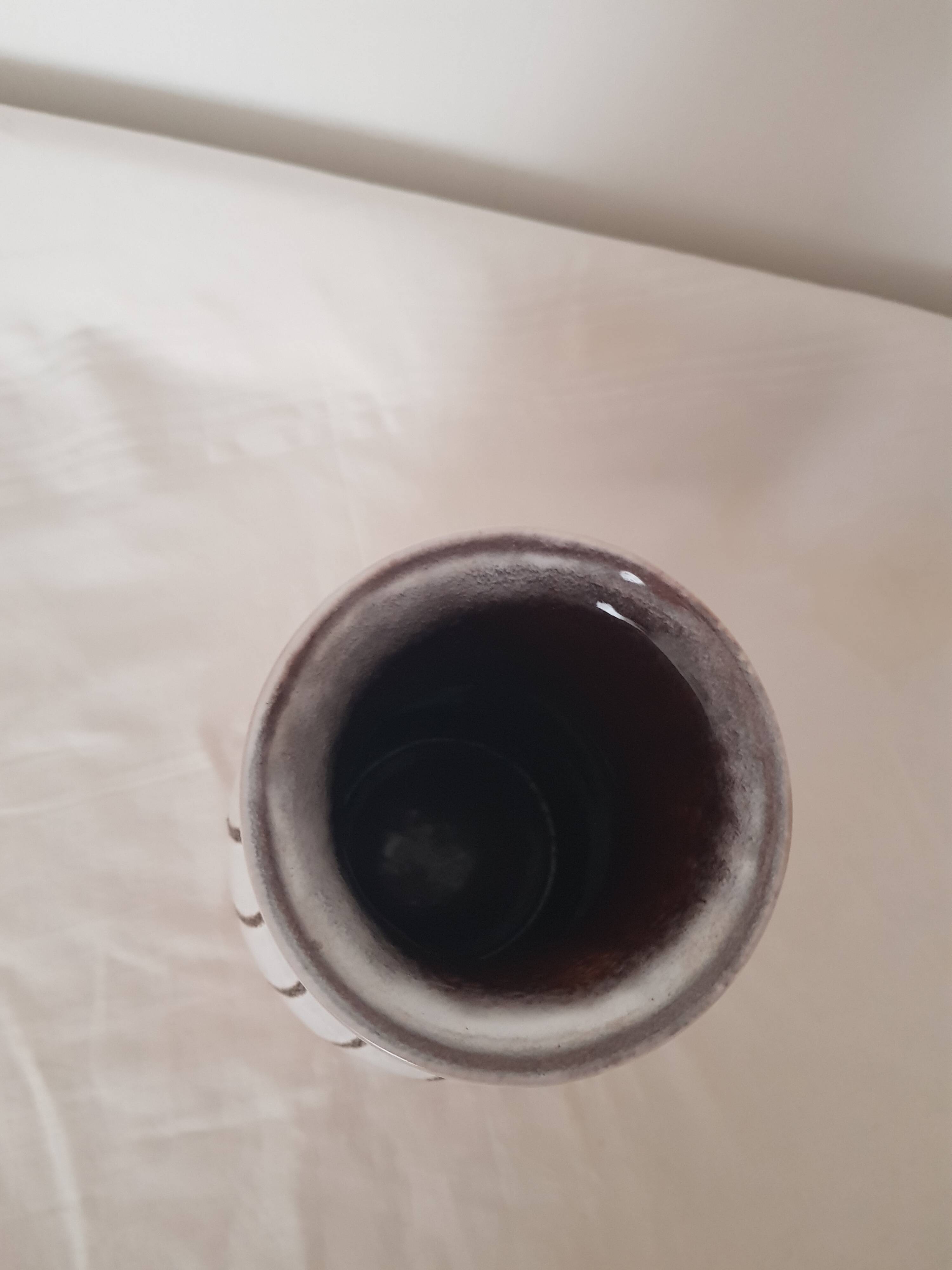 Vintage Strehla Keramik Vase