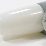 Double Bauhaus Wall Light Grey Wilhelm Wagenfeld by Linder Germany, 1950