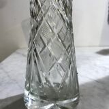 Bohemian crystal vase