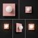 Wall light cement tile
