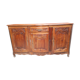 Solid cherry wood sideboard with 3 doors and 1 drawer