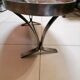 Table basse vintage acier céramique
