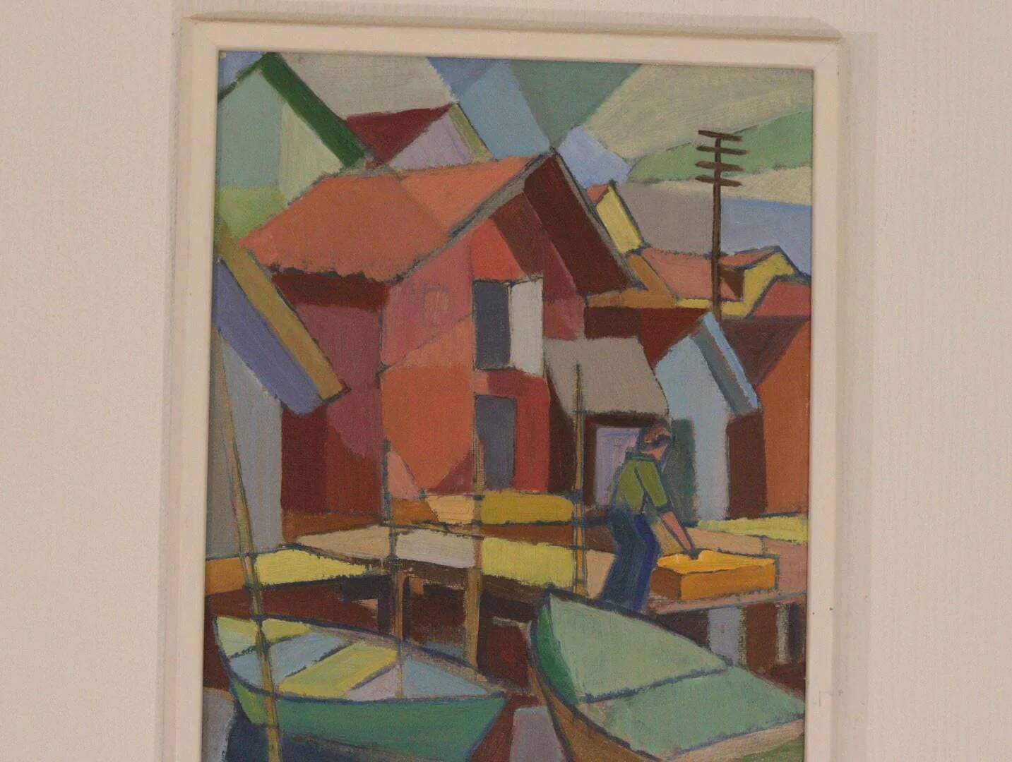 « Maisons et bateaux » de Helge Linden
