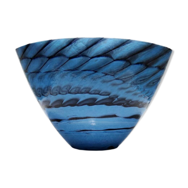 Centre de table, coupe artisanale en verre de Murano ''Yourmurano