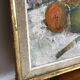 Tableau nature morte fleurs et oranges