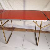 Camping table Lafuma with vintage extensions 60/70s