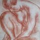 Georges Émile Capon – Female Nude, numbered lithograph 45/60, signed