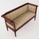 Empire style mahogany sofa, French design, 1940s, production: Denmark