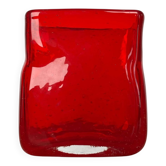 Vase en verre scandinave moderne du milieu du siècle, années 1960