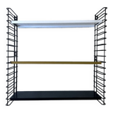 Tomado design metal wall shelf 1970